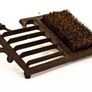 NEW Cast Iron Wellies Boot Jack & Cleaner Brush Image 2