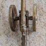 Vintage Cannon Toy Metal Gun Artillery Field Weapon Gr Bronze Brass Image 3