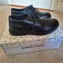 Boys Formal Black Brogue Shoes Image 2