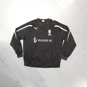Ireland Legends (L) v England Legends Stuart Mangan Memorial Cup Jacket Rugby Jersey IRFU Eire Irish  Puma Black Wind Breaker St Patricks Day Paddys Day Large
