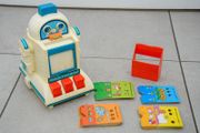 Vintage Toy 1986 Tomy Tomytime Talking Tutor Robot all 50 Cards