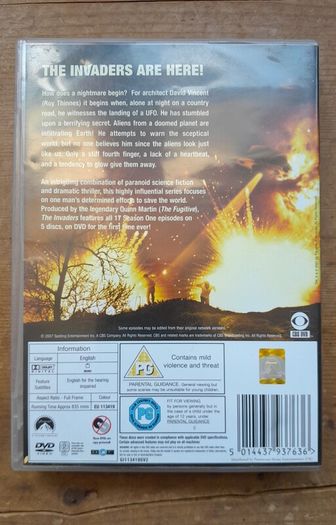 The Invaders - The First Season - DVD Boxset