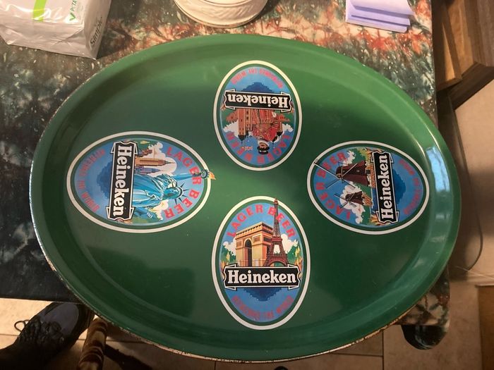 Vintage beer trays free postage