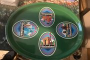 Vintage beer trays free postage