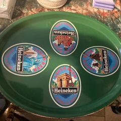 Vintage beer trays free postage