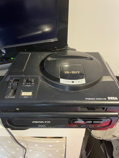 Sega Mega Drive + Mega CD Model 1 Working