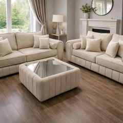 Milano 3+2 or Corner Fullback Cushions Sofa