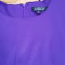 USCO Cadbury Purple Peplum Dress Image 3