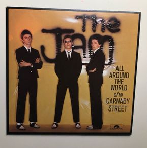 The Jam - All Around The World (1977) 7" UK Reissue