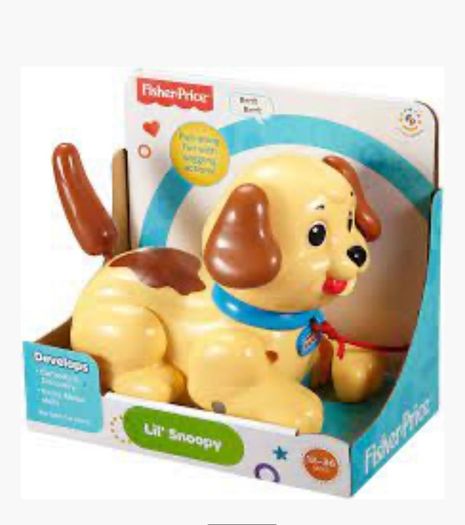 Little Snoopy Puppy Dog Pull Along