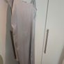 Silver grey fancy long dress mbym Image 2