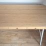 IKEA desk with bamboo top Image 3