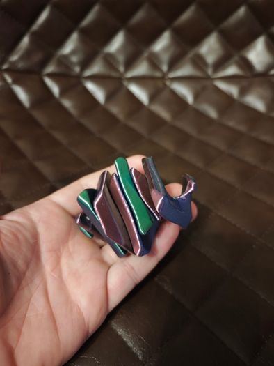 3D Printed Magic Folding Fidget Cube