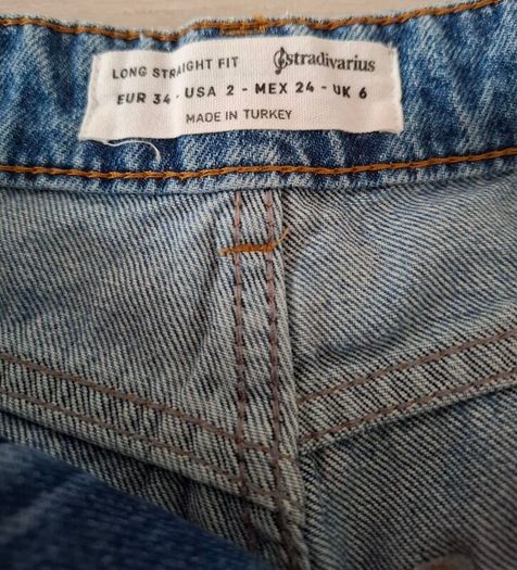 Girls denim jeans size UK 6