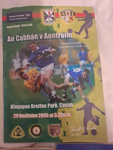 2005 Ulster Football Championship Programmes