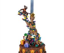 Rocket and Groot Light-Up Living Magic Sketchbook Ornament, Guardians of the Galaxy