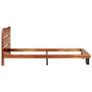 Bed Frame with Live Edge Solid Acacia Wood 90 cm Image 3