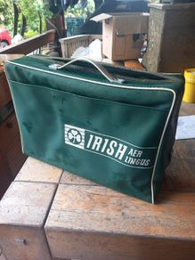 Aer Lingus case, 1970s, carry on, D18 post 8e