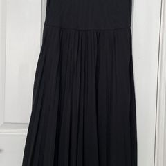 Pleated Long Dress - Mango - Size L