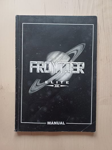 Amiga Frontier Elite 2 Game Manuals & Star Map