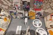 Wii Bundle with Mario Kart, Mario Bros and Mario Galaxy