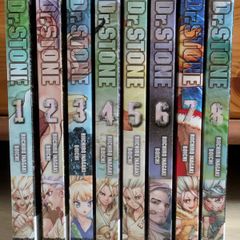 Dr. Stone Manga Volumes 1 to 8 Set (Brand New, English, Viz Media)
