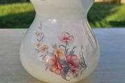 Vintage lamp shade made of white opaline glass