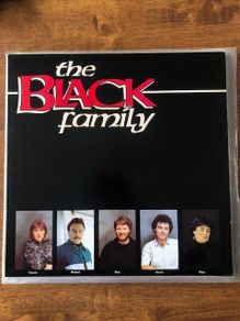 The Black Family Trad Irish Vinyl Album LP
