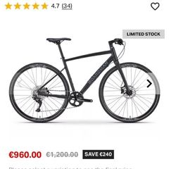 hybrid mens bike