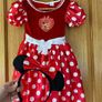 Disney Minnie Mouse Red & White Polka Dot Costume / Halloween Dress Image 5