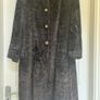 Per Una Marks & Spencer Long Velvety Sherpa Style Long Ladies Coat. In Very Good Condition. Made In Italy. Dark brown. Size Medium Image 3