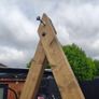 Folding wedding ceremony archway Image 2