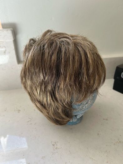 As new Raquel Welch Wig & Ellen Willie Hair Halo