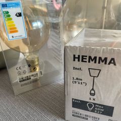 Hemma Glass Ceiling Light