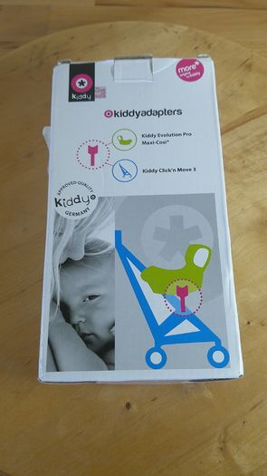 Kiddy Click 'n Move 3 Car Seat Adapters Maxi-Cosi & Evolution Pro (New)