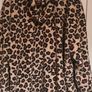 Oversized Leopard Print Hoodie Blanket Image 4