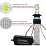 2pcs H4 3 Color 60W 9600Lm Headlight 6000K/4300K/3000K 12V Yellow Fog Lights for car Brightest Led Lamp Copper Cooling Led lights Image 5