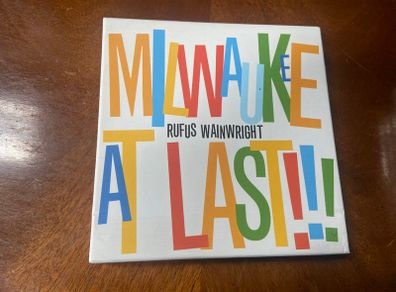 Rufus Wainwright Milwaukee At Last CD/DVD Special Edition