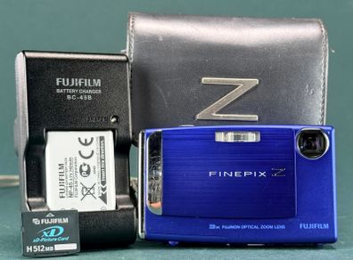 Fujifilm Digital Camera FinePix Z10fd 7.2MP Blue