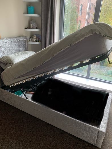 3ft single ottoman bed frame