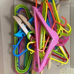 Assortment of kids hangers