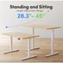 Height Adjustable Electric Standing Desk, 100 x 60cm Image 3
