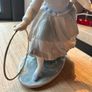 Vintage Nao porcelain figurine titled Girl with Hoop Image 7