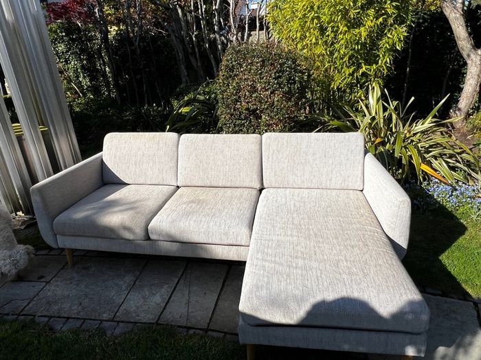 Smedstorp 3 seat sofa with chase longue