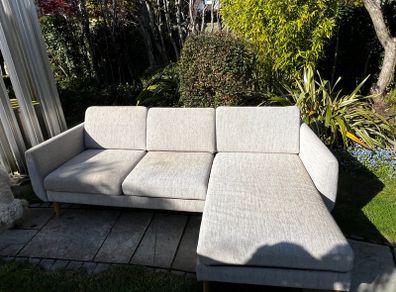 Smedstorp 3 seat sofa with chase longue