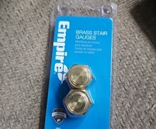 Empire Brass Stair Gauges