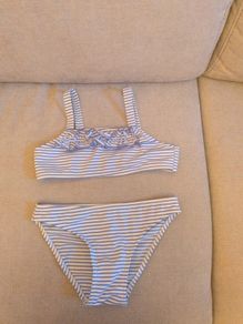 Blue & white 2 piece