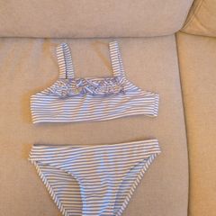 Blue & white 2 piece