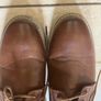 mens shoes lace up brown worn once Image 2