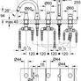 Grohe Grandera Gold 5 Hole Bathroom Set Image 3